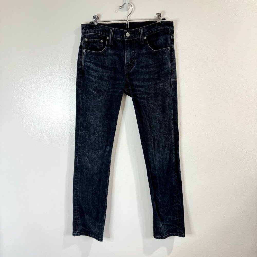 Levi's Levi Strauss Jeans Mens Size 30 x 32 Acid Wash Dark Denim Straight